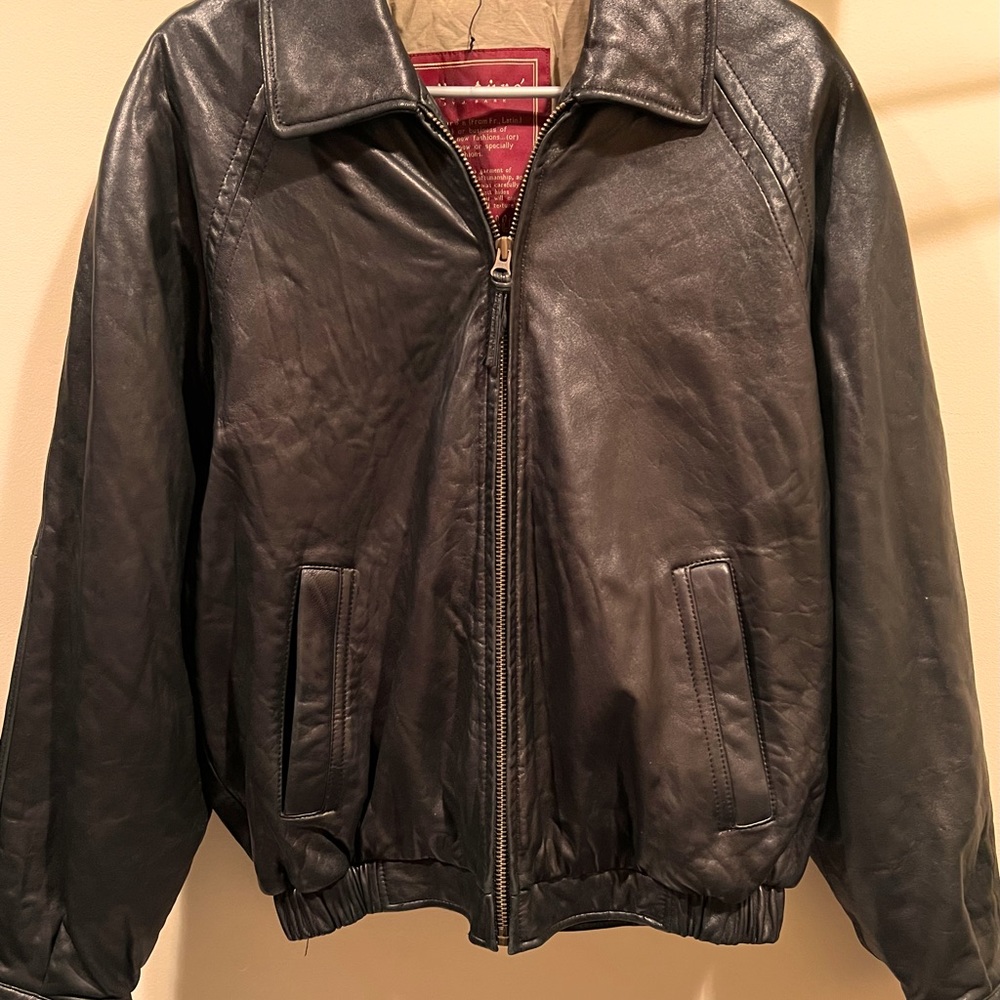 Mens Couture leather jacket